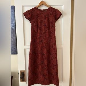 HM Lace BodyCon Cap Sleeve Dress